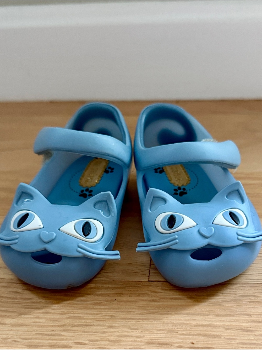Mini Melissa Blue Cat Mary Jane Shoes – Toddler Size 5